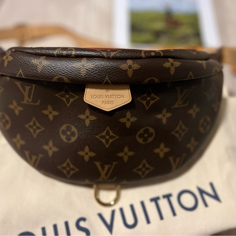 Louis Vuitton Brown Monogram Crossbody Bag